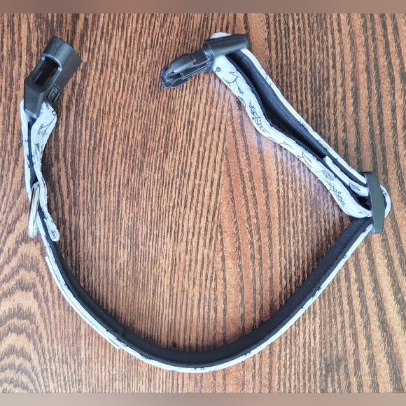 2 /$15 New Tella & Stella Designer Dog Collar Black Baccara Sz Medium - Picture 4 of 7